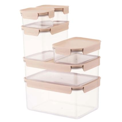 Posuda za hranu CLASSIC PLUS 0,86 l ružičasta/prozirna