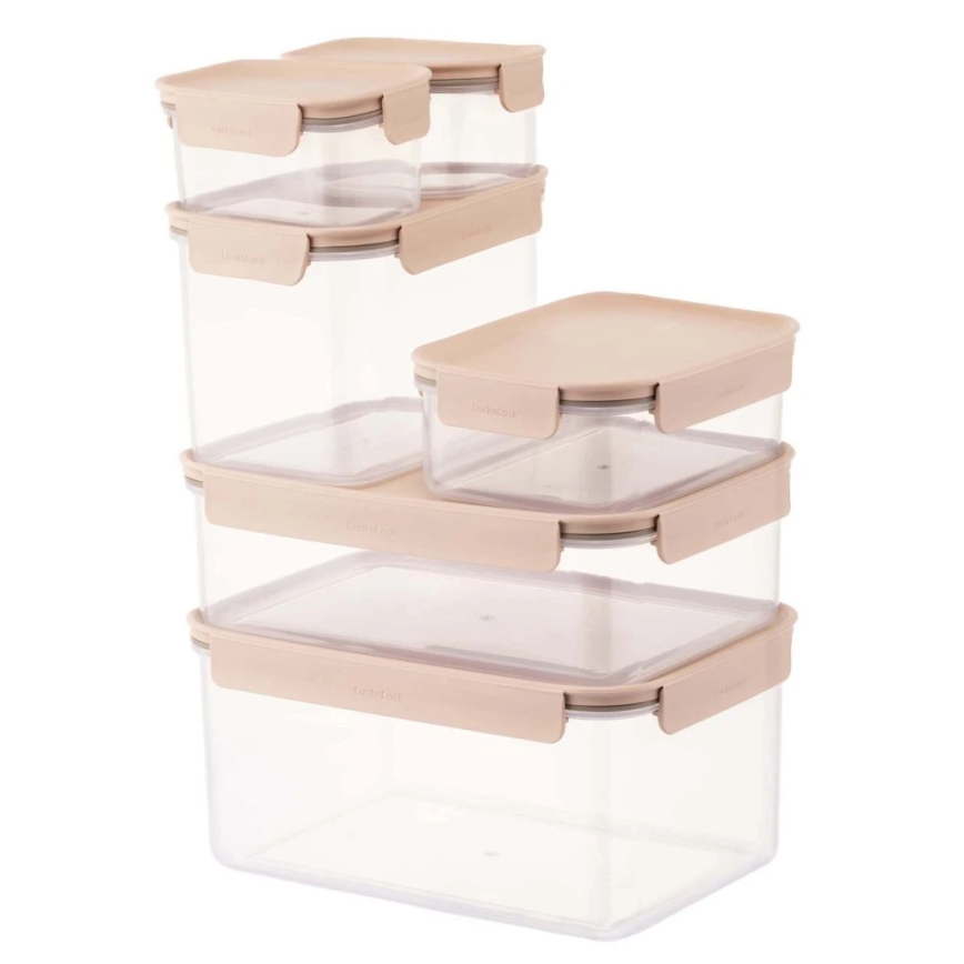 Posuda za hranu CLASSIC PLUS 0,86 l ružičasta/prozirna