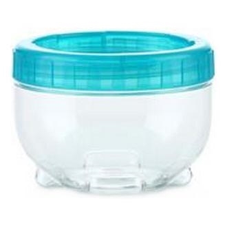 Posuda za namirnice INTERLOCK 0,15 l tirkizna/prozirna