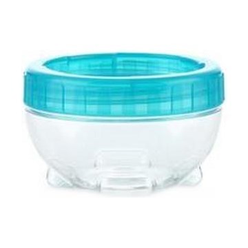 Posuda za namirnice INTERLOCK 0,18 l tirkizna/prozirna