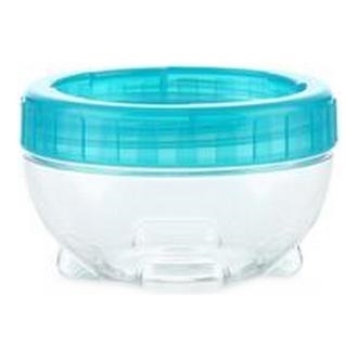 Posuda za namirnice INTERLOCK 0,18 l tirkizna/prozirna