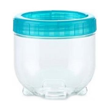 Posuda za namirnice INTERLOCK 0,28 l tirkizna/prozirna