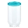 Posuda za namirnice INTERLOCK 0,5 l tirkizna/prozirna