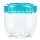 Posuda za namirnice INTERLOCK 0,5 l tirkizna/prozirna