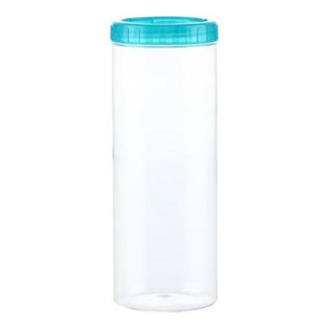 Posuda za namirnice INTERLOCK 1,6 l tirkizna/prozirna