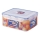 Posuda za namirnice LOCK 5,5 l plava/prozirna
