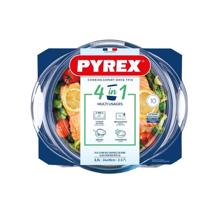 Posuda za pečenje s poklopcem PYREX 2,1 l