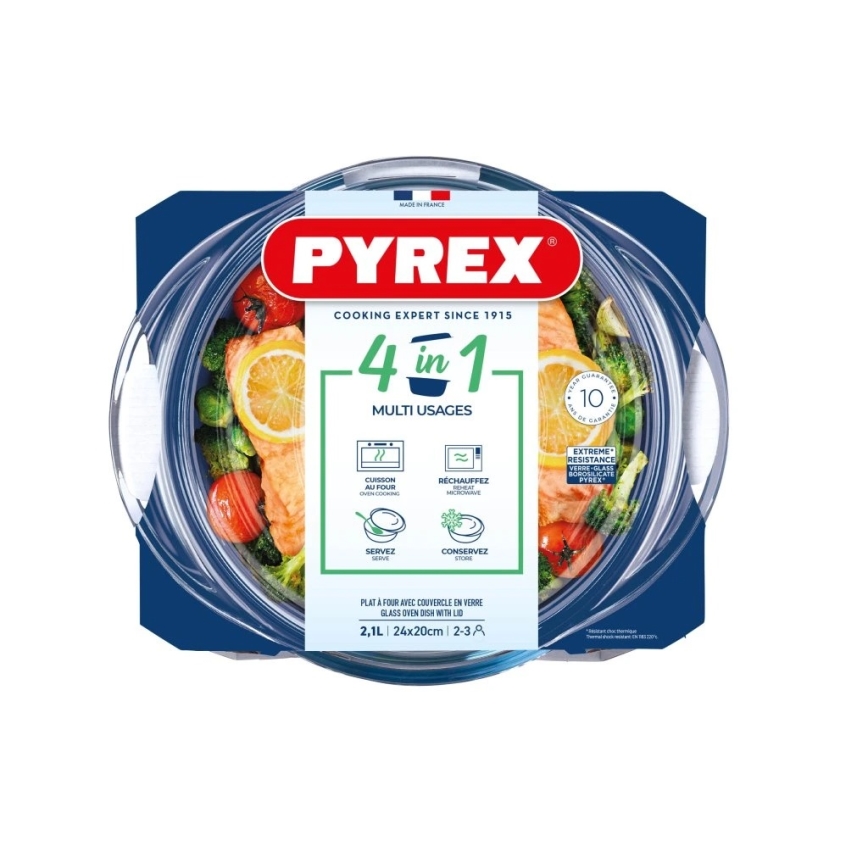 Posuda za pečenje s poklopcem PYREX 2,1 l