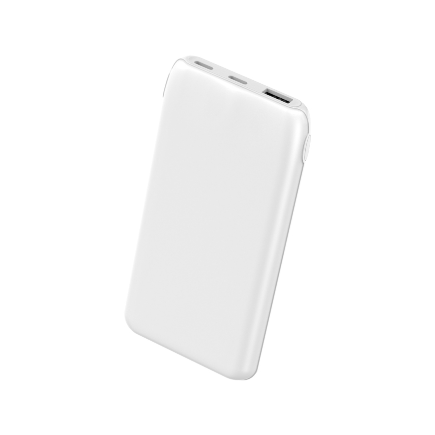 Power Bank 10000 mAh 10W Power Delivery 2xUSB-C + 1xUSB-A bijela