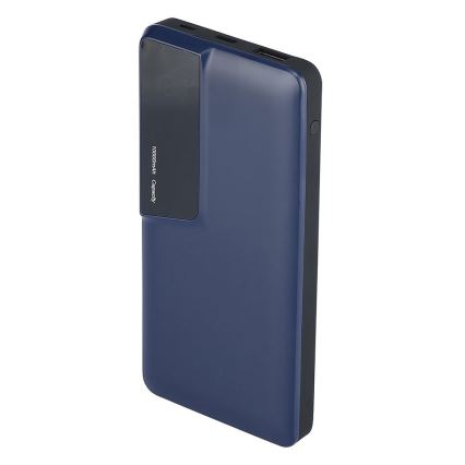 Power Bank s zaslonom 10000mAh/3,7V plava