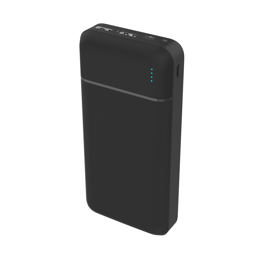 Power Bank 20000 mAh 3,7V crna
