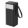 Power Bank 40000 mAh 65W Power Delivery 2xUSB-A + 2xUSB-C s LED baterijskom svjetiljkom i USB-C kabelom 1m crna