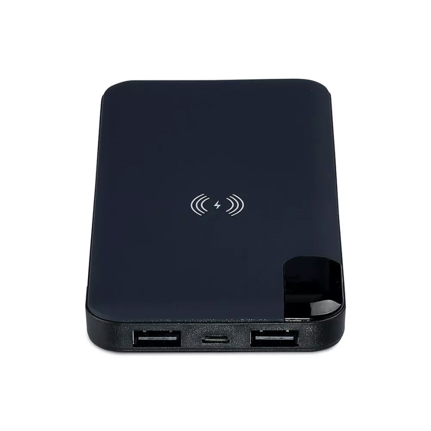Power Bank 8000mAh/3,7V s bežičnim punjenjem i dok stanicom plava