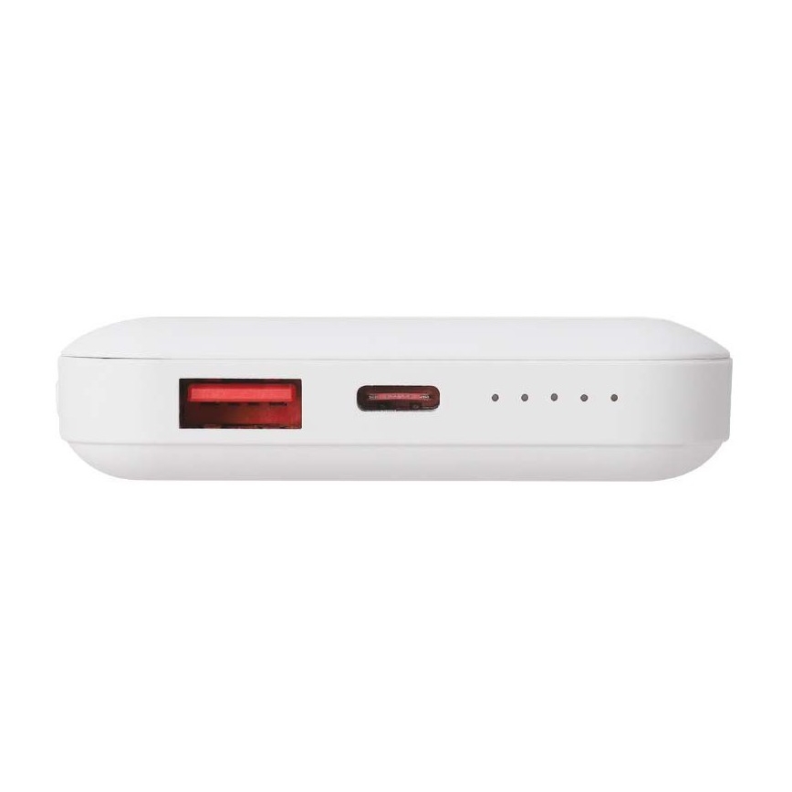 Power Bank magnetni s bežičnim punjenjem Power Delivery 10 000mAh/20W/3,7V bijela