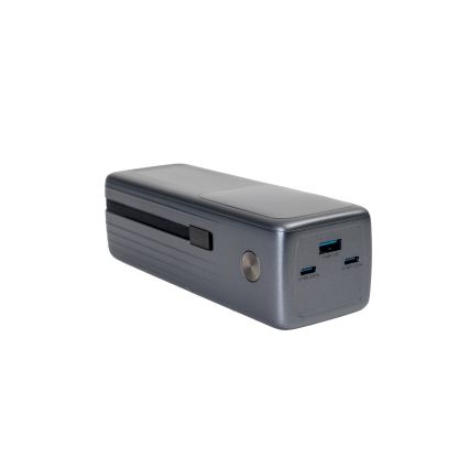 Powerbank s LED zaslonom Power Delivery 27000 mAh 3,7V crna