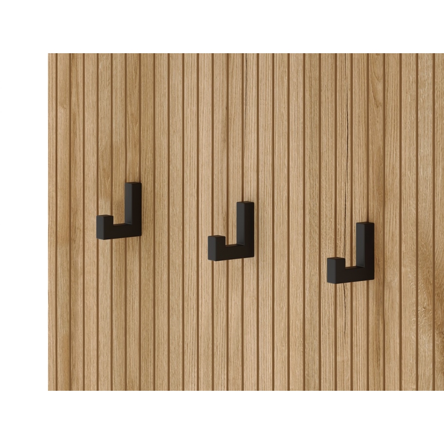 Predsobna stjenka s ogledalom SVEN, smeđa/grafit