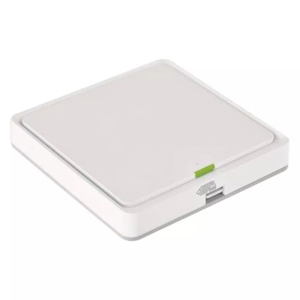 Prekidač s 1 tipkom GoSmart 1xCR2430 Tuya bijela