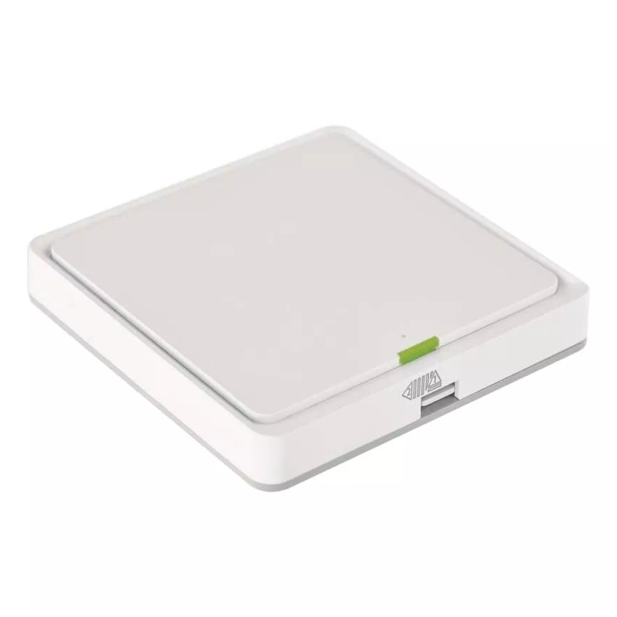Prekidač s 1 tipkom GoSmart 1xCR2430 Tuya bijela