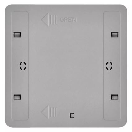 Prekidač s 1 tipkom GoSmart 1xCR2430 Tuya crna