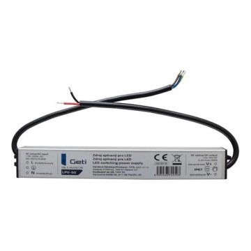 Prekidački izvor napajanja za LED trake 50W/12V IP67