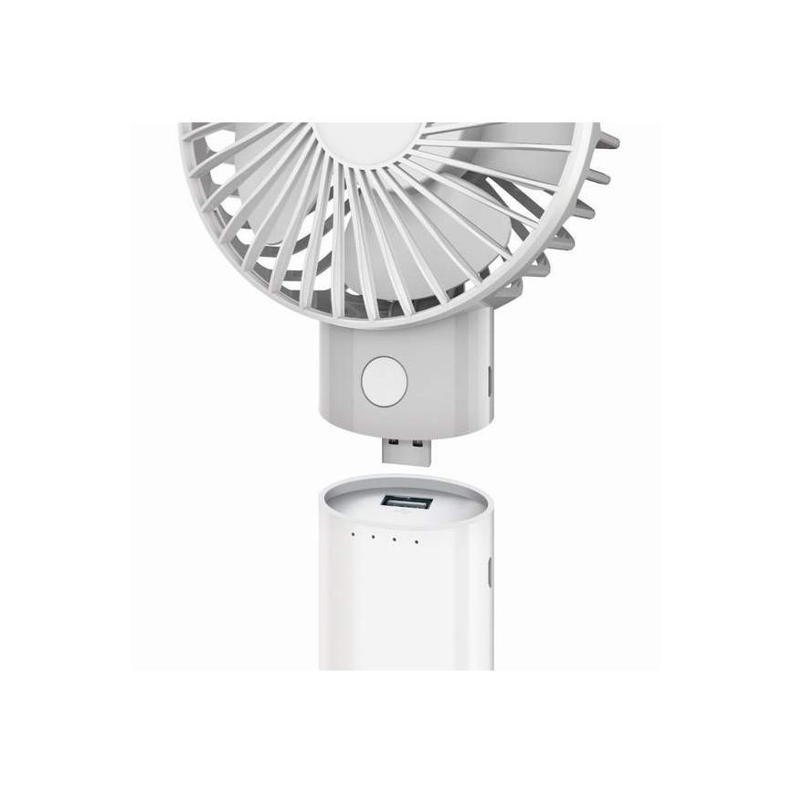 Prenosivi ventilator s ugrađenom powerbankom 4000 mAh/3,7V USB-C