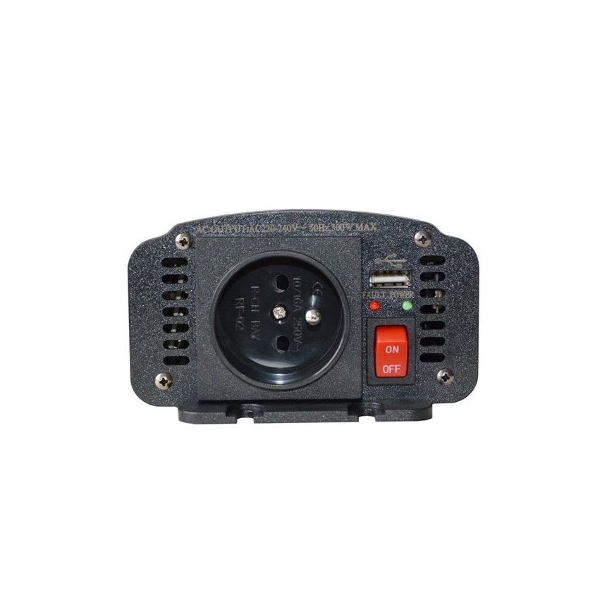 Pretvarač napona 300W/12/230V + USB
