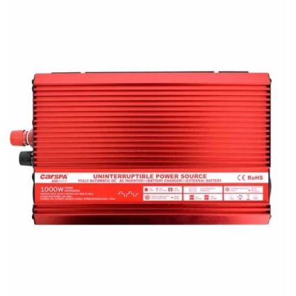 Pretvarač napona CARSPA 1000W/12/230V + UPS + punjač