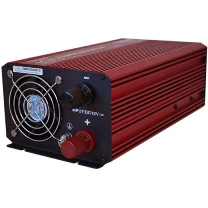 Pretvarač napona CARSPA 1000W/12/230V + USB