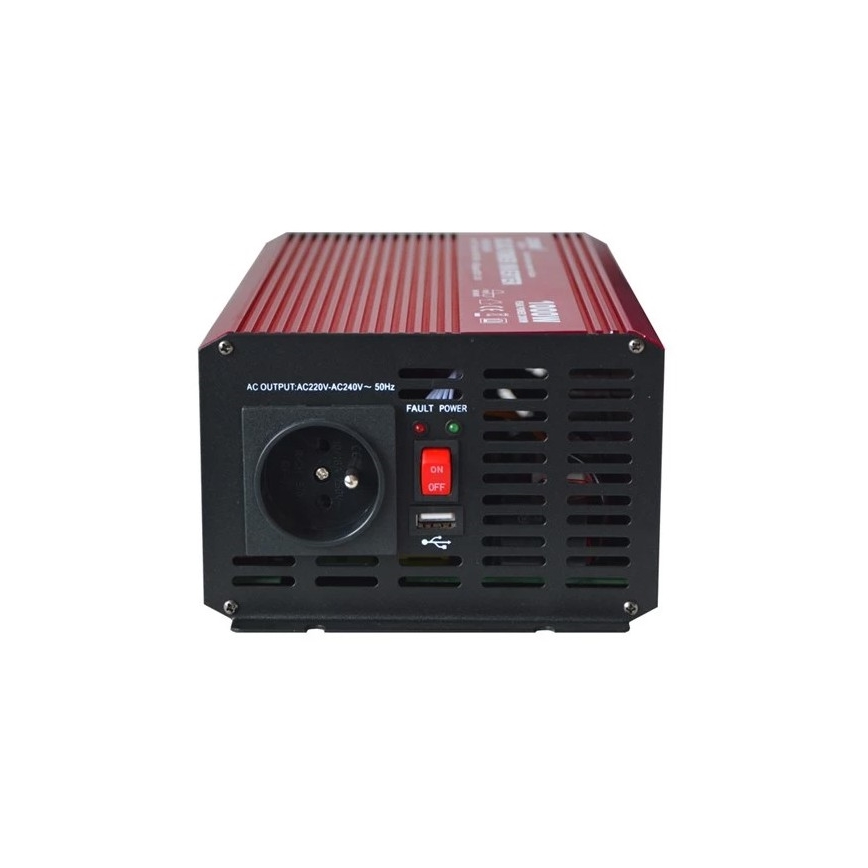 Pretvarač napona CARSPA 1000W/12/230V + USB