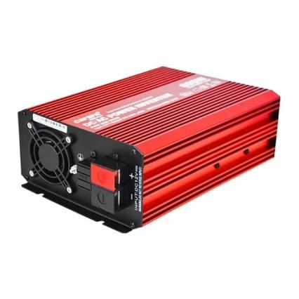 Pretvarač napona CARSPA 600W/12/230V + daljinski upravljač s kabelom