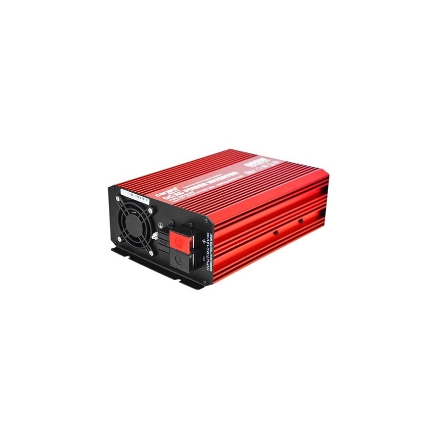 Pretvarač napona CARSPA 600W/12/230V + daljinski upravljač s kabelom