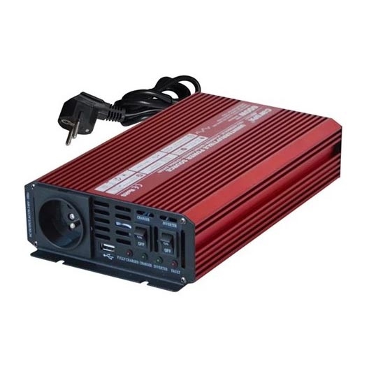 Pretvarač napona CARSPA 600W/12/230V + UPS + punjač