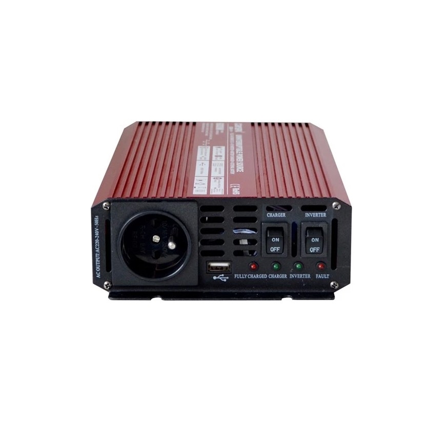 Pretvarač napona CARSPA 600W/12/230V + UPS + punjač