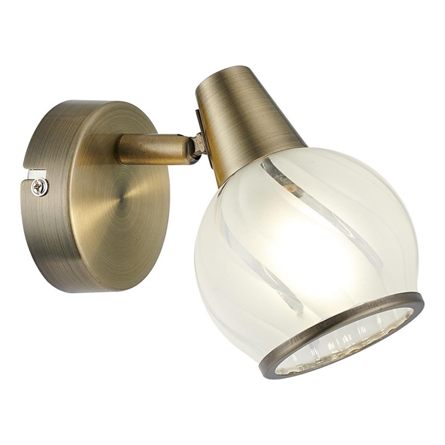 Prezent 14103 - Zidna reflektorska svjetiljka SIENTO 1xE14/40W/230V mesing