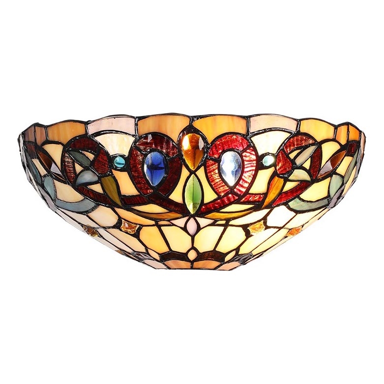 Prezent 1707 - Zidna svjetiljka TIFFANY 1xE27/60W/230V