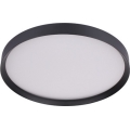 Prezent 17315 - Prigušivo LED stropno svjetlo MAYSA LED/42W/230V 3000/4000/6000K Ø 48,5 cm crno