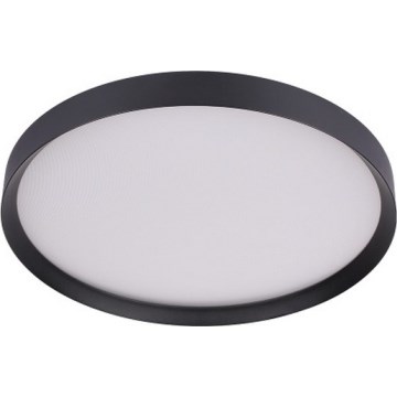 Prezent 17315 - Prigušivo LED stropno svjetlo MAYSA LED/42W/230V 3000/4000/6000K Ø 48,5 cm crno