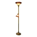 Prezent 244 - Stojeća lampa TIFFANY 1xE27/60W/230V + 1xE14/25W