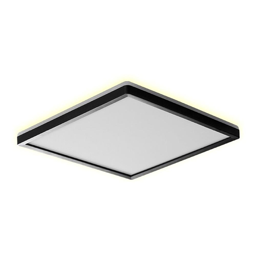Prezent 27311 - LED Stropna svjetiljka za kupaonicu CORDIA SQ LED/12W/230V 3000/6000K IP54 crna