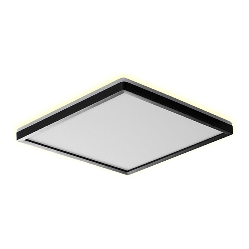 Prezent 27313 -LED Stropna svjetiljka za kupaonicu CORDIA SQ LED/18W/230V 3000/6000K IP54 crna