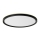 Prezent 27314 - LED stropna svjetiljka za kupaonicu CORDIA LED/24W/230V 3000/6000K IP54 crna