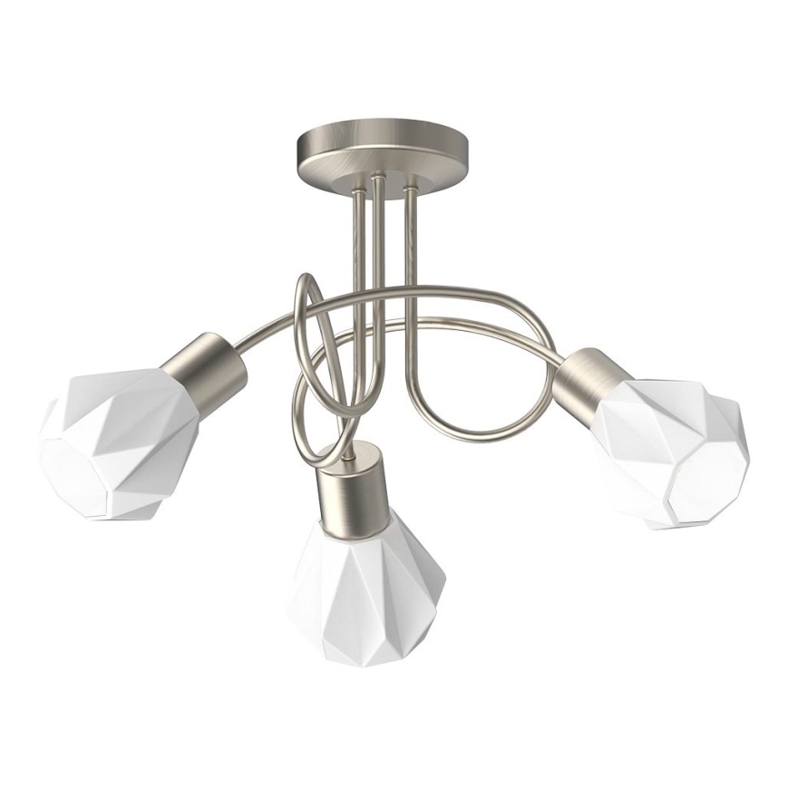Prezent 27511 - Nadgradni luster METIS 3xE14/40W/230V mat krom