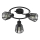 Prezent 27518 - Reflektorska svjetiljka PONTEO 3xE27/40W/230V crna