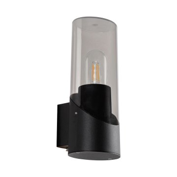 Prezent 28208A - Vanjska zidna svjetiljka ACREA 1xE27/35W/230V IP54 crna