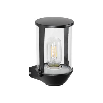 Prezent 28212A - Vanjska zidna svjetiljka TOBBO 1xE27/35W/230V IP54 crna