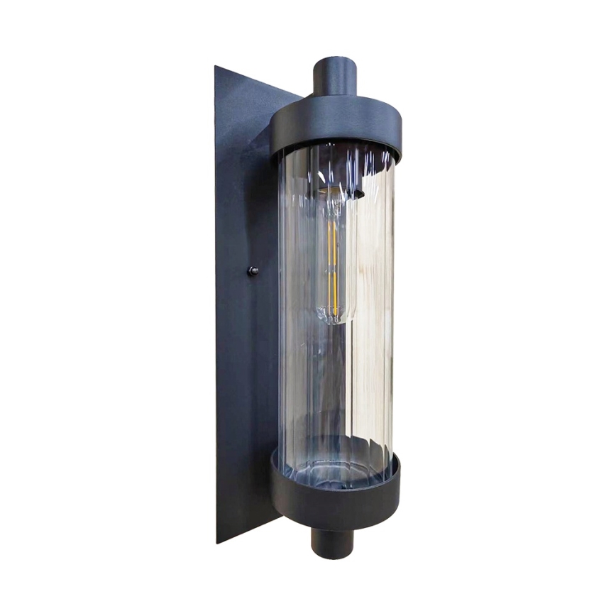Prezent 28213A - Vanjska zidna svjetiljka VERTICA 1xE27/35W/230V IP54 crna