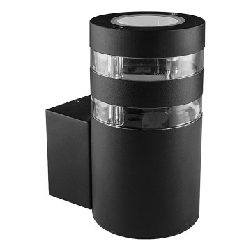 Prezent 31306 - Vanjska zidna svjetiljka DAIMA 1xGU10/10W/230V IP44 crna
