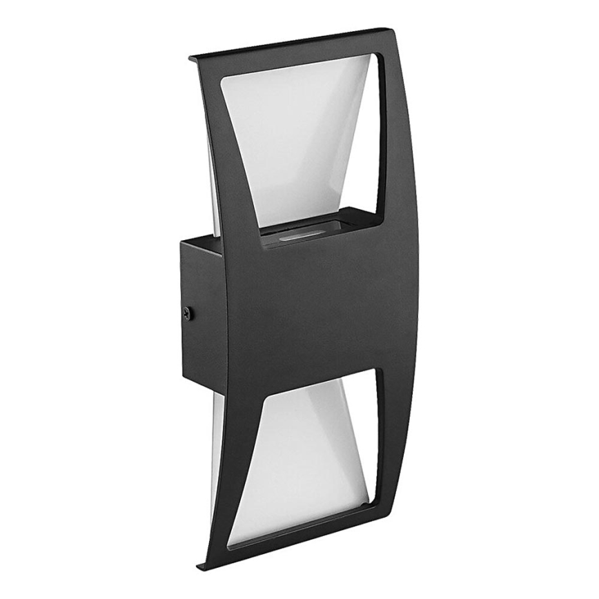 Prezent 31310 - LED Vanjska zidna svjetiljka OZZ 2xLED/4W/230V IP44 crna