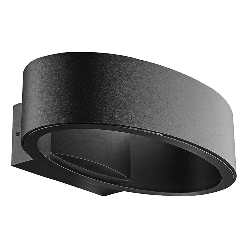 Prezent 31312 - LED Vanjska zidna svjetiljka REBUS LED/5W/230V IP44 crna