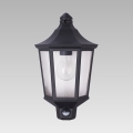 Prezent 31601 - Vanjska svjetiljka sa senzorom TULSA 1xE27/60W/230V IP44
